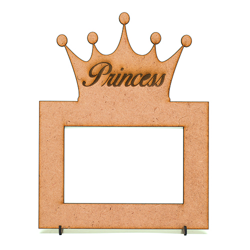 Porta-retrato-PRINCESS-em-MDF-15-x-10--Porta-Retrato-MDF-10x15-PRINCESS